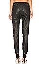 view 3 of 4 PANTALÓN CUERO CAMDEN in Black