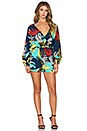 view 4 of 4 Riley Romper in Rio Print