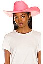 view 1 of 3 Long Brim Texa Hat in Pink