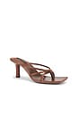 view 2 of 5 Maria Sandal in Chestnut