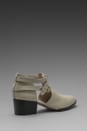 view 4 of 5 Qimat Cut Out Bootie in Pale Grey