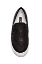 view 3 of 5 Ava IV Slip-On Sneaker in Black Matte Crocodile