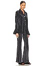 view 2 of 5 Cosmos Lounge Suit With Pants in Black