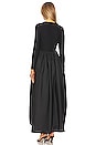 view 3 of 3 Aurora Maxi Dress With Rose Detail in Black