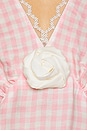 view 4 of 4 The Genus Rosa Dress in Pink Vichy