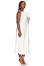 view 4 of 6 Boheme Slip Dress with Feathers in White
