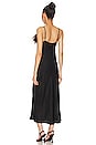 view 3 of 3 Boheme Slip Dress With Feathers in Black