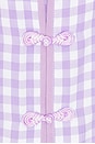 view 5 of 5 ПИЖАМА LOUIS in Lavender & White