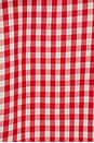 view 5 of 5 Puff Linen Lounge Shirt in Red Vichy
