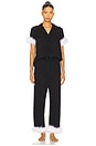 view 2 of 4 Ponyo Pajama Set With Detachable Feathers in Black