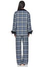 view 3 of 4 CONJUNTO PIJAMA CHECKED in Navy Checkered