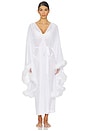 view 1 of 4 Afrodita Lounge Robe in White