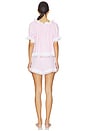 view 4 of 5 CONJUNTO PIJAMA ROMANTICA in Pink Vichy