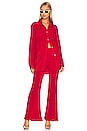 view 4 of 4 PYJAMA ORIGAMI in Flame Red