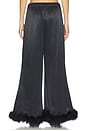 view 4 of 6 ШИРОКИЕ БРЮКИ BISOU in Black