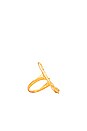 view 2 of 3 Sandbar Statement Ring in Gold