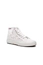 view 2 of 6 2750 Cot Macrame High Top Sneaker in White