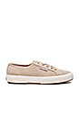 view 1 of 6 2750 Sueu Sneaker in Sand With Gold Eyelets