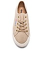 view 4 of 6 2750 Sueu Sneaker in Sand With Gold Eyelets
