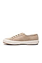 view 5 of 6 2750 Sueu Sneaker in Sand With Gold Eyelets
