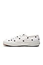 view 5 of 6 2750 Sneaker in White & Black Stars