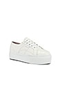 Superga 2790 SYNTCROCODILEW Sneaker in White Croc | REVOLVE