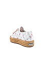 view 3 of 6 x LoveShackFancy x REVOLVE 2730 Sneaker in Green Leaf
