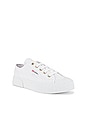 view 2 of 6 2630 COTU Canvas Sneaker in White Gold