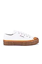 view 1 of 6 2630 COTU CANVAS Sneaker in White Gum