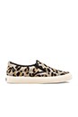 view 1 of 5 Slip On Cow Hair Sneaker in Leopard