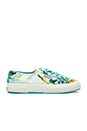 view 1 of 5 ZAPATILLAS SIN CORDONES in Tropical Azul Green