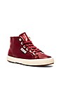view 2 of 6 Nappa Hi Top Sneaker in Red