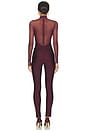 view 3 of 3 Brietta Catsuit in Merlot
