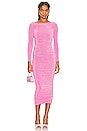 view 1 of 3 Imogen Dress in Malibu Pink