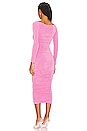 view 3 of 3 Imogen Dress in Malibu Pink