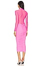 view 3 of 3 Levina Dress in Malibu Pink