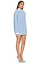 view 3 of 4 Chloe Sweater Dress in Powder Blue