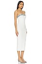 view 2 of 3 Blanche Dress in White & Cpastline