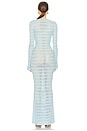 view 3 of 3 Lilith Crochet Maxi Dress in Sky Blue