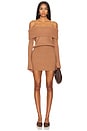 view 1 of 3 VESTIDO JERSEY GRETA in Camel