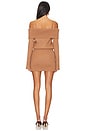 view 3 of 3 VESTIDO JERSEY GRETA in Camel