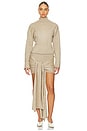 view 1 of 3 Calloway Sweater Dress in Greige