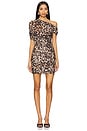 view 1 of 4 Raja Mini Dress in Spotted Bengal