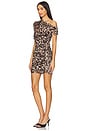 view 3 of 4 Raja Mini Dress in Spotted Bengal