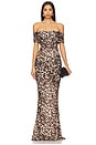 view 1 of 3 Sasha Maxi Dress in Spotted Bengal