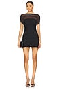 view 1 of 3 BELLA 미니 원피스 in Black