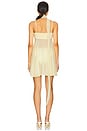 view 4 of 4 Sahar Mini Dress in Pastel Yellow