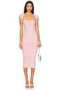 view 1 of 3 Kylie Midi Dress in Coral Blush