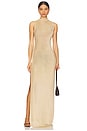 view 1 of 4 Henne Metallic Dress in Gold