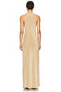 view 3 of 4 Henne Metallic Dress in Gold